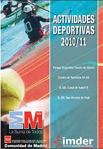 IMDER – Actividades deportivas dirigidas 2011