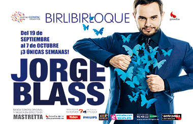 Espacio Madrid sortea entradas para  “BIRLIBIRLOQUE – Jorge Blass”