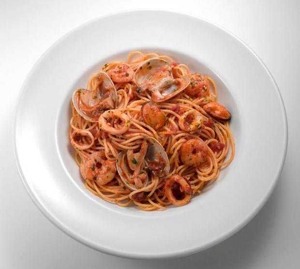 Spaghetti ai Frutti di Mare Restaurante GINOS