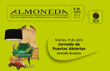 Almoneda 2013, Feria de Antigüedades, galerías de arte y coleccionismo en IFEMA
