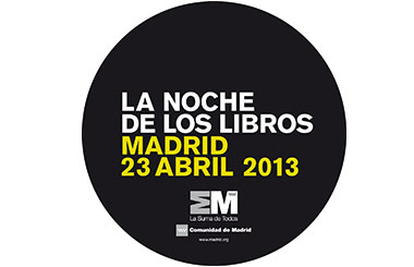 El martes 23 de abril se celebra la Noche de los Libros con más de 500 actividades en Madrid