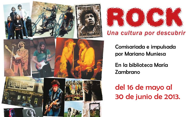 Exposición: «Rock, una cultura por descubrir» de Mariano Muniesa