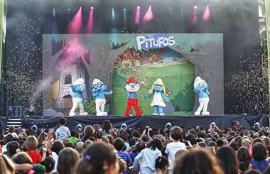 “Los Pitufos Live-Un Festival muy Pitufado”, en el Centro Comercial Parquesur