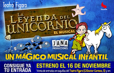 “La leyenda del Unicornio”, un mágico musical infantil en el Teatro Fígaro