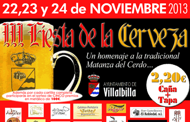 Fiesta de la Cerveza de Villalbilla 2013