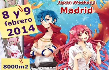 Chibi Japan Weekend Madrid 2014, 8 y 9 de Febrero en el Pabellón de Cristal de la Casa de Campo