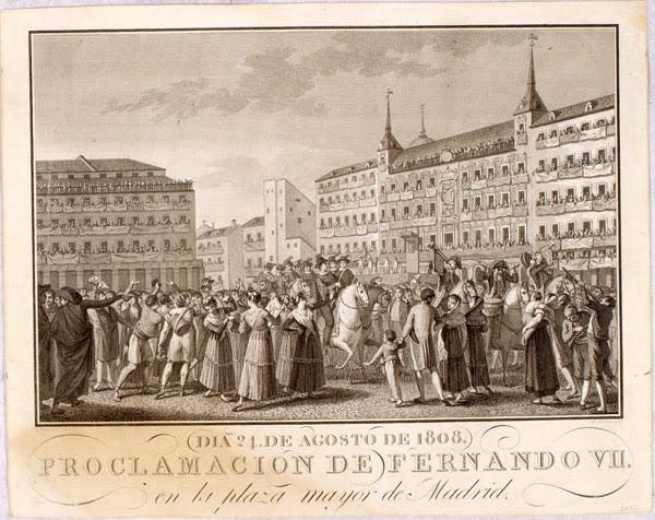 Proclamación Fernando VII