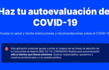Madrid saca una web con la que hacer tu evaluación del coronavirus